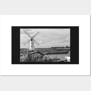 Thurne Mill in the heart of the Norfolk Broads National Park Posters and Art